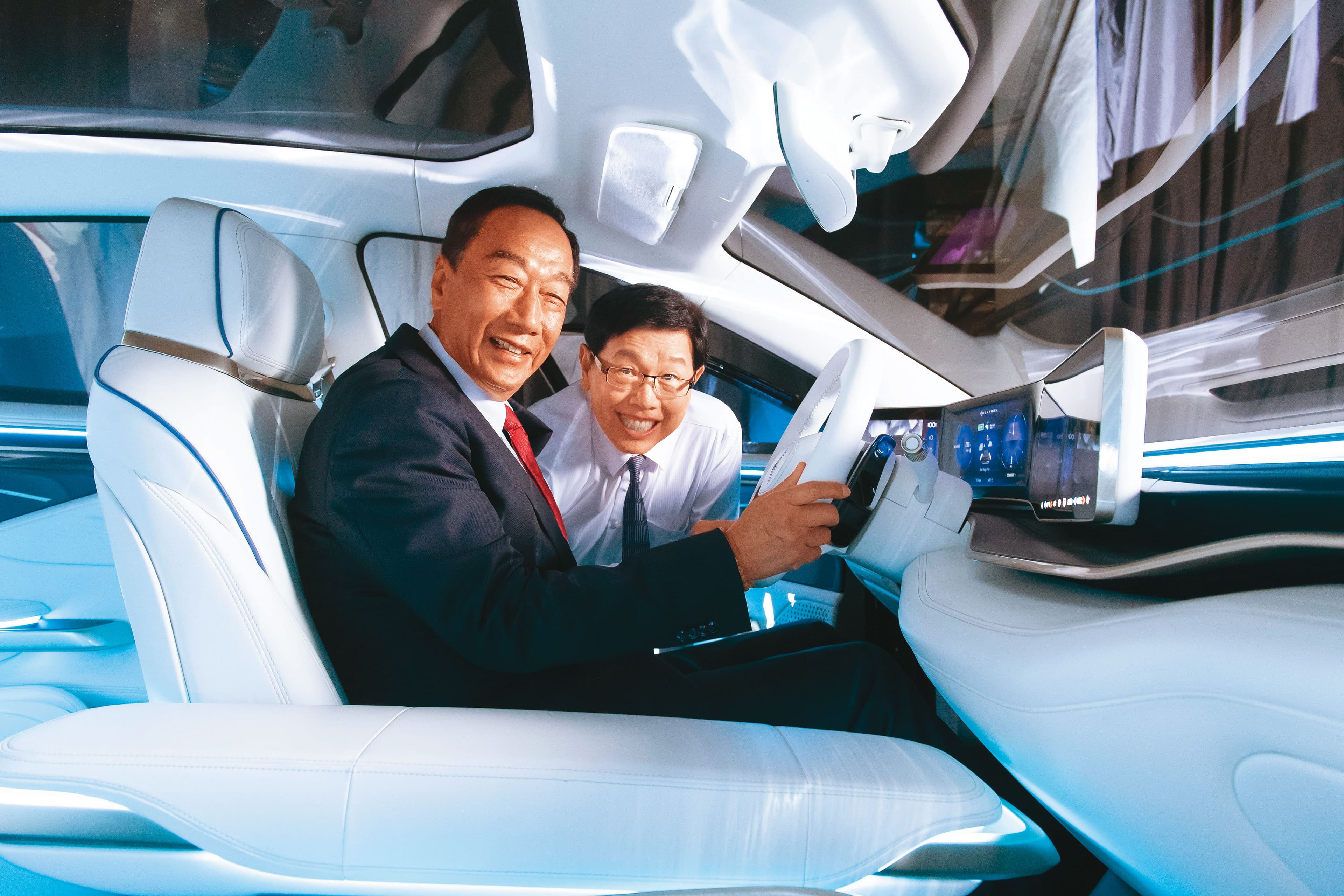 在劉揚偉主導下,鴻海這幾年深耕電動車產業布局。(鴻海提供)