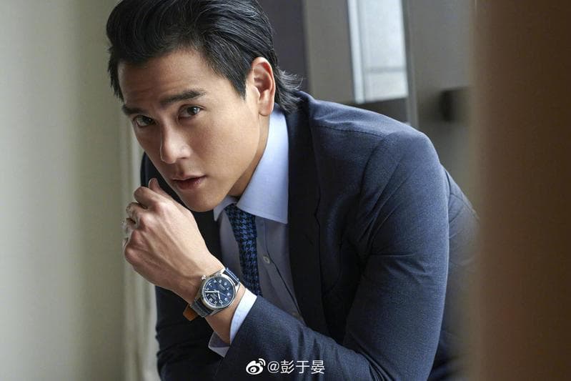 彭于晏為了電影《翻滾吧!阿信》跑去學體操。(翻攝自彭于晏微博)