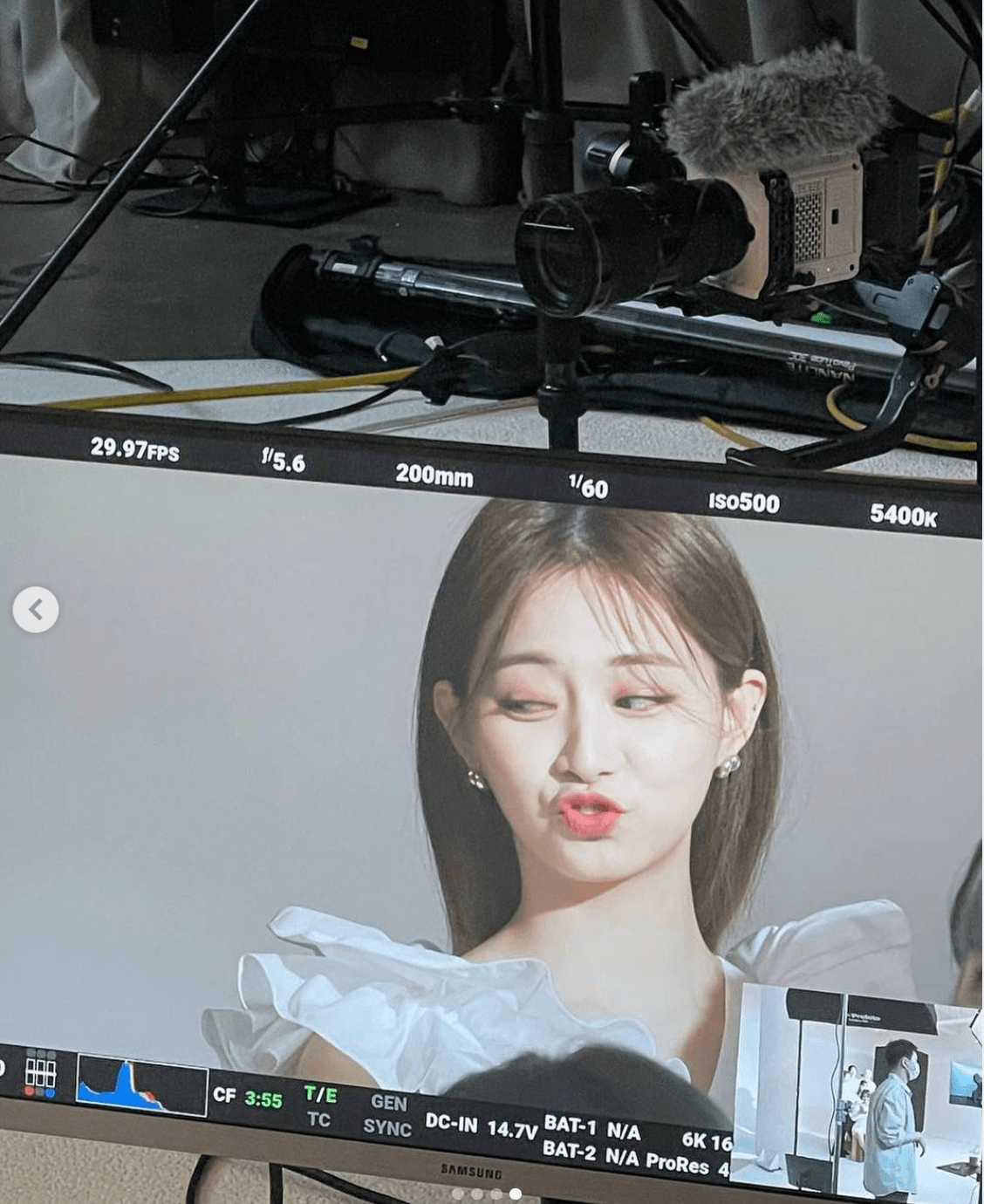 周子瑜放上自己的崩壞NG照,笑翻150萬網友。(翻攝周子瑜IG)