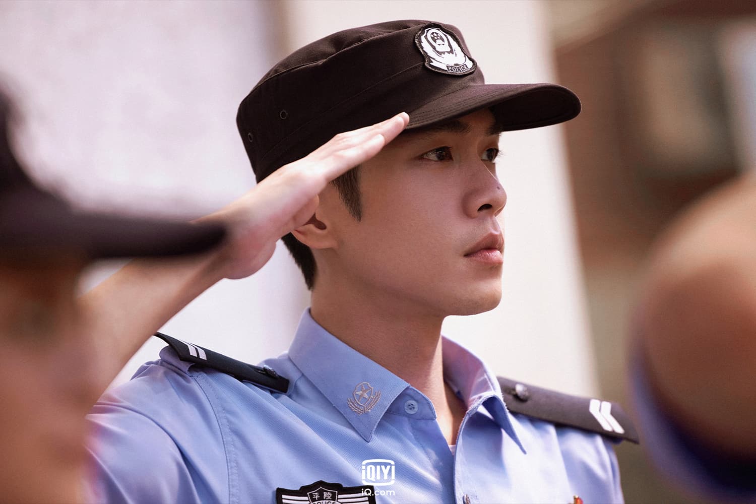 張若昀在《警察榮譽》飾演實習警察,話嘮功力讓人嘖嘖稱奇。(愛奇藝國際站提供)