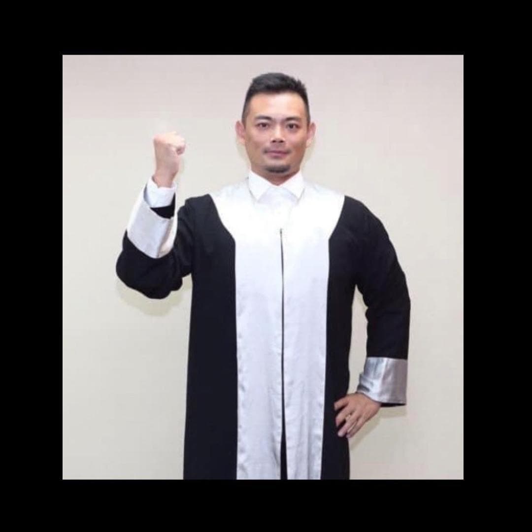 熊大律師曾參與八仙塵爆案、信義區夜店殺警案、立委暨中醫師貪污案、紅景天飲料詐欺案等案件。(熊大律師提供)
