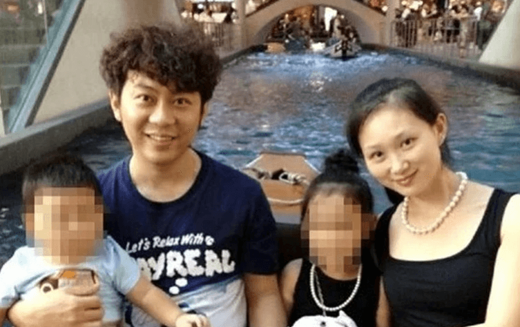 楊寅在鍾慶春面前稱妻子為朋友,並且她來了孩子來求學。(翻攝自微博)
