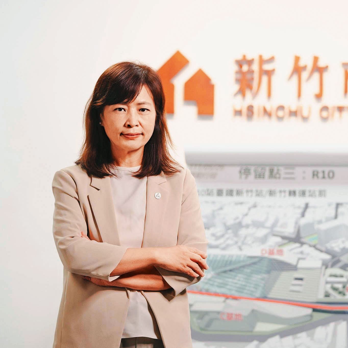 新竹市長林智堅推薦副手沈慧虹(圖)接班,沈也在6月初開設官方粉專,引發聯想。(翻攝沈慧虹臉書)