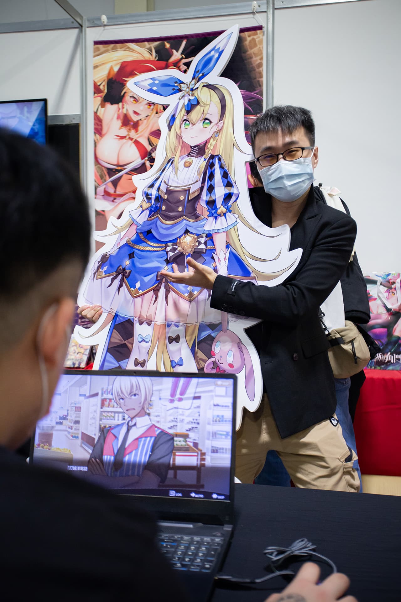 永恆艾莉絲工坊創辦人許逸倫,想打造高品質且具挑戰性的成人遊戲。(永恆艾莉絲工坊提供)