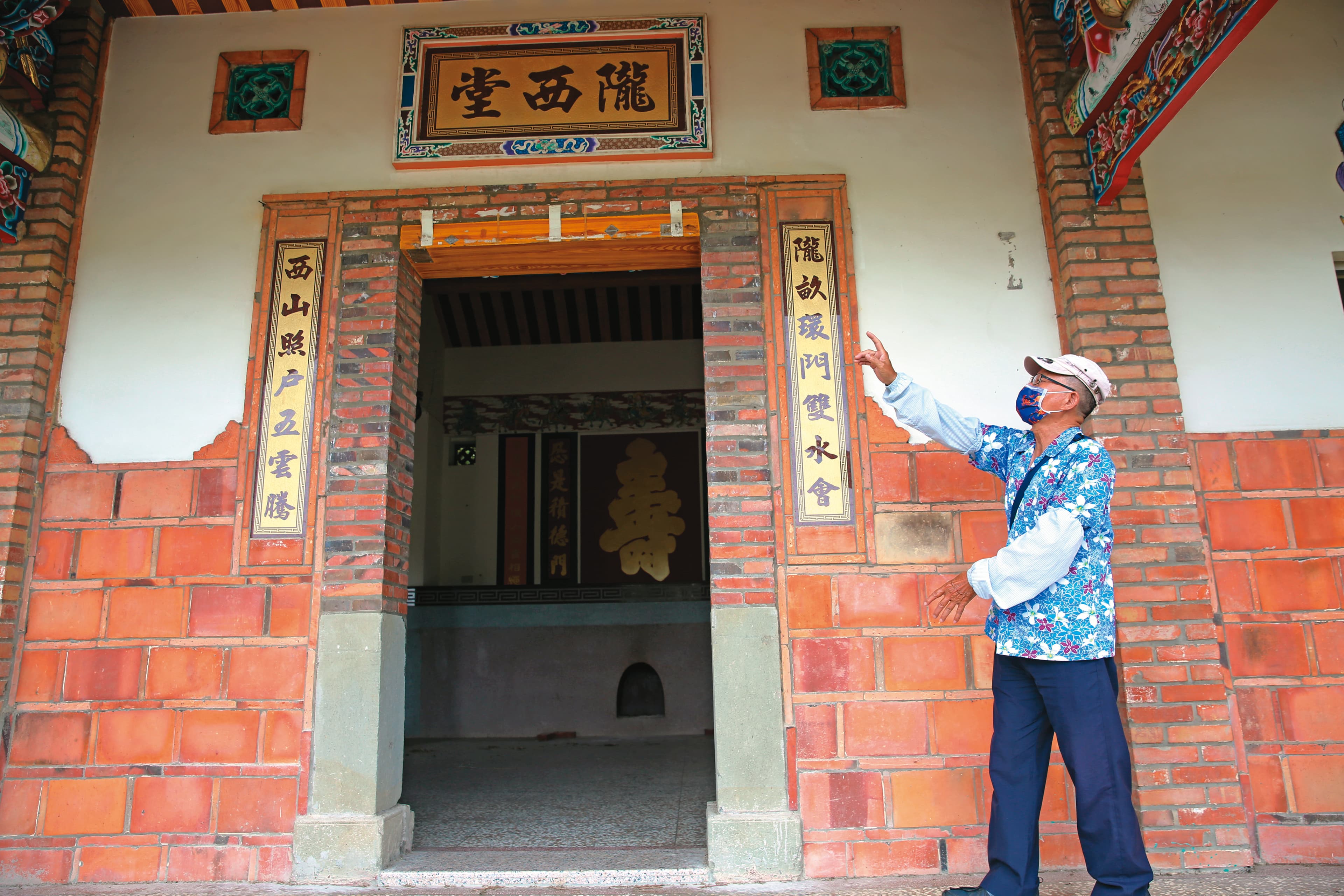 文史工作者吳慶杰(圖)認為,竹科管理局的徵地行為像是「滅村」。