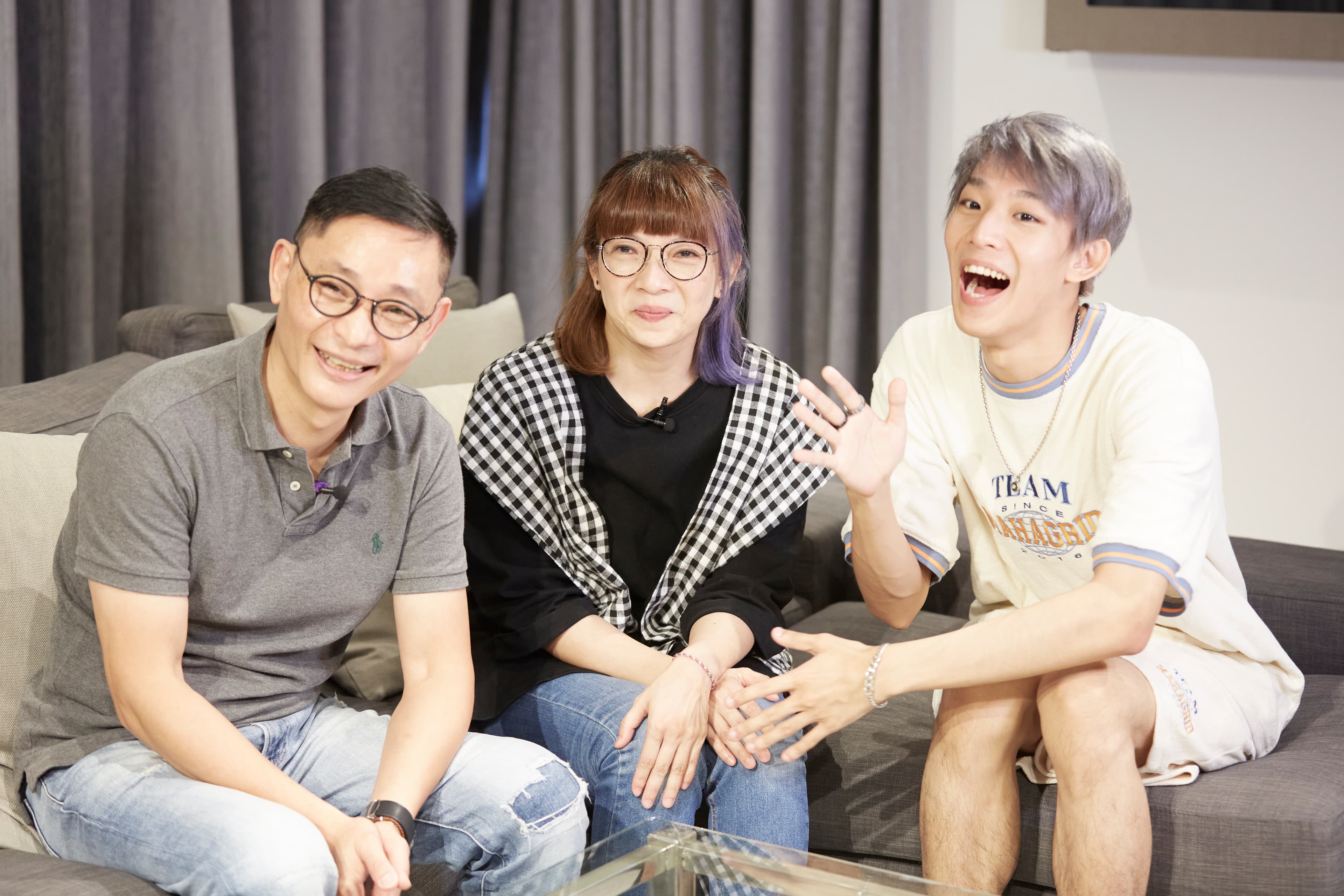 林媽媽毫不避諱直接在本刊的鏡頭前公開幫兒子找女朋友。