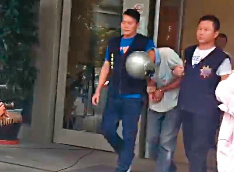 警方突破黃元鴻心防,他俯首認罪,被依強盜殺人罪嫌送辦。(警方提供)
