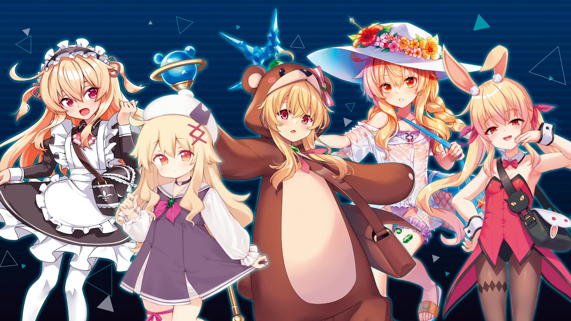 《小魔女諾貝塔》預計9月上市,由傑仕登負責發行,並協助舉辦SKIN票選等宣傳活動。(傑仕登提供)