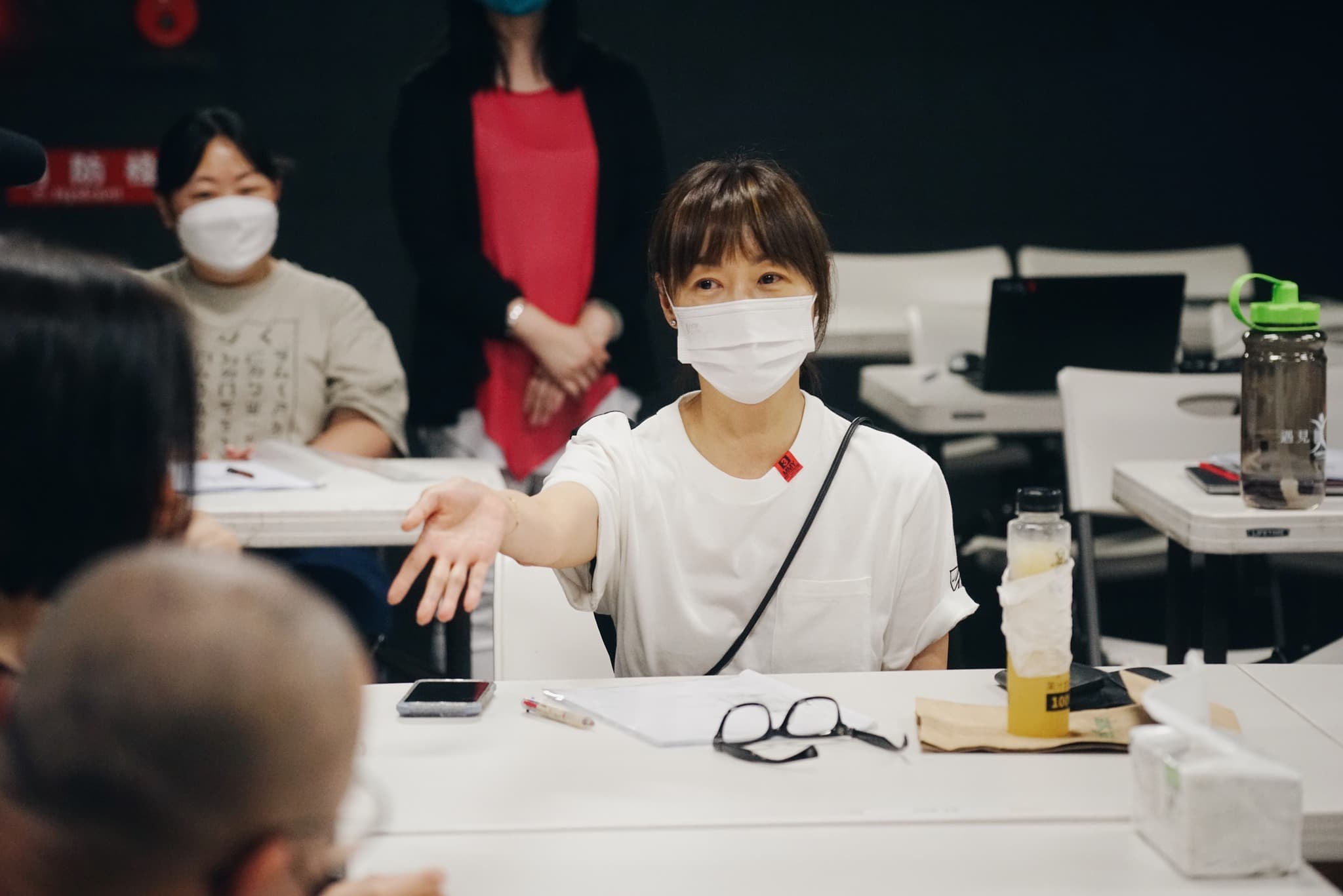 鄭家榆第一次演舞台劇。(故事工廠臉書)