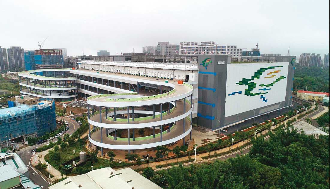 延宕1年的A7物流中心,預計10月成為網家的高度自動化倉儲。(翻攝中華郵政官網)
