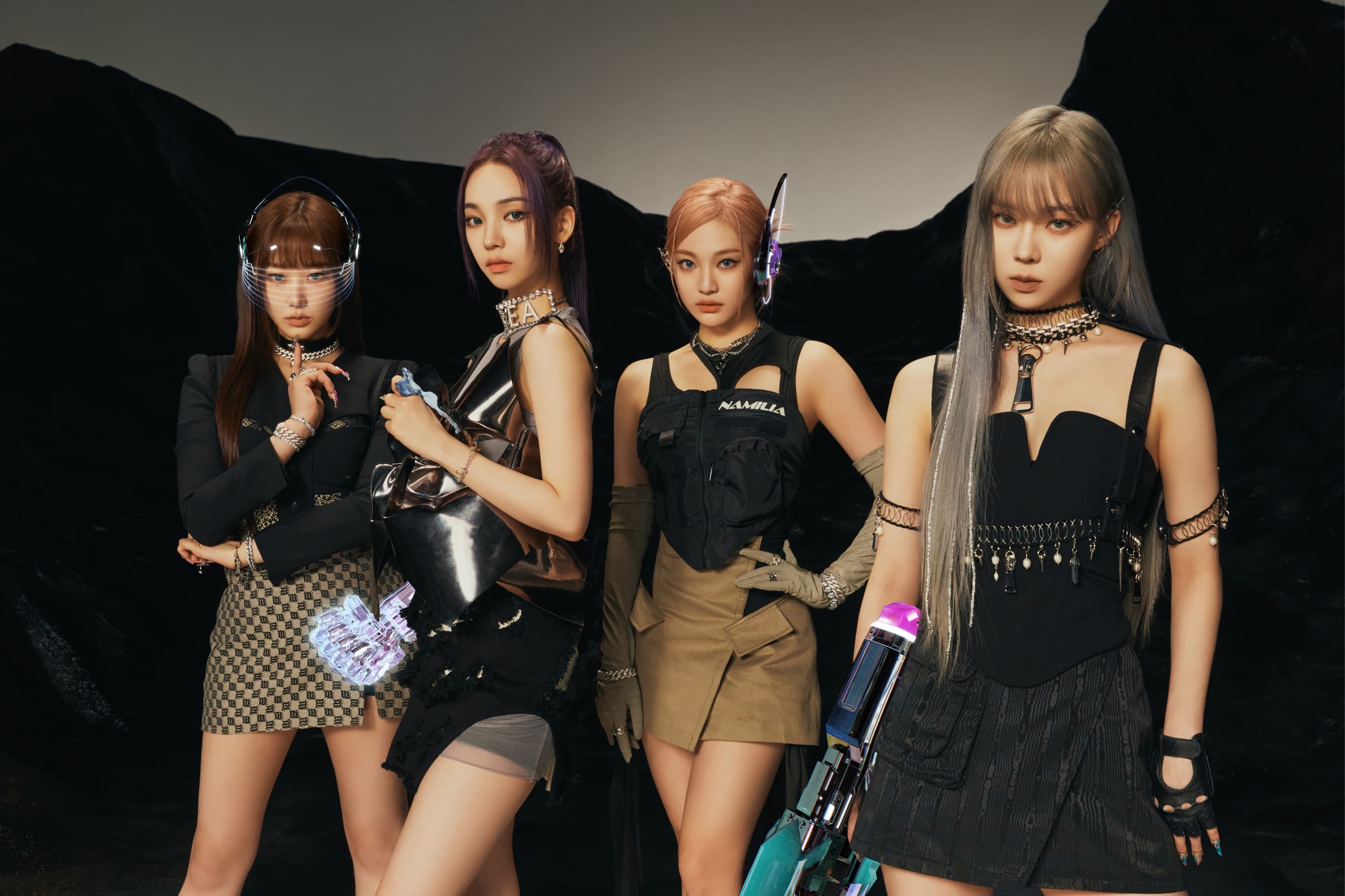 aespa新專輯《Girls》已在台數位發行。(avex Taiwan提供)