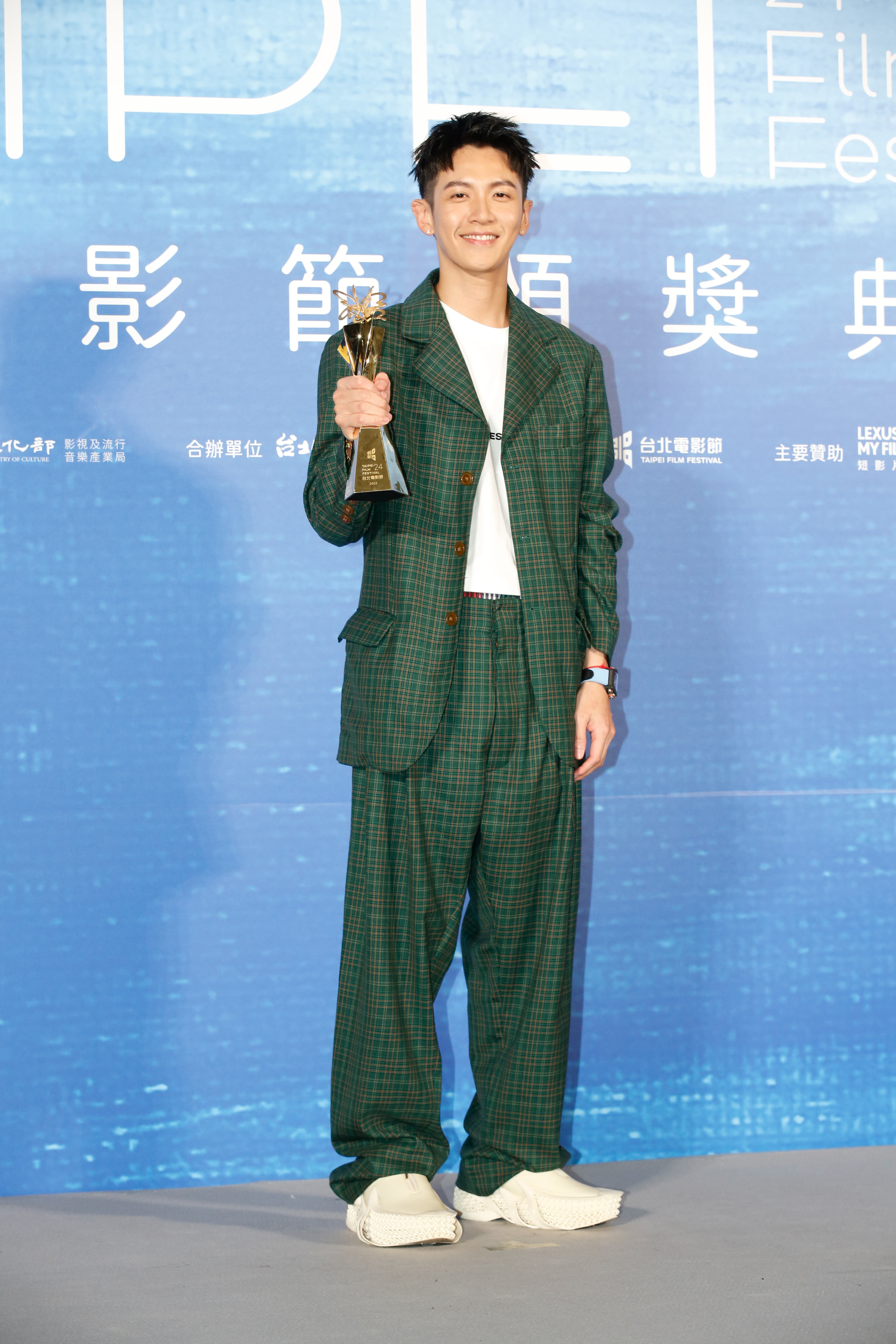 柯震東因為毫無準備得獎感言,讓他後悔不已。