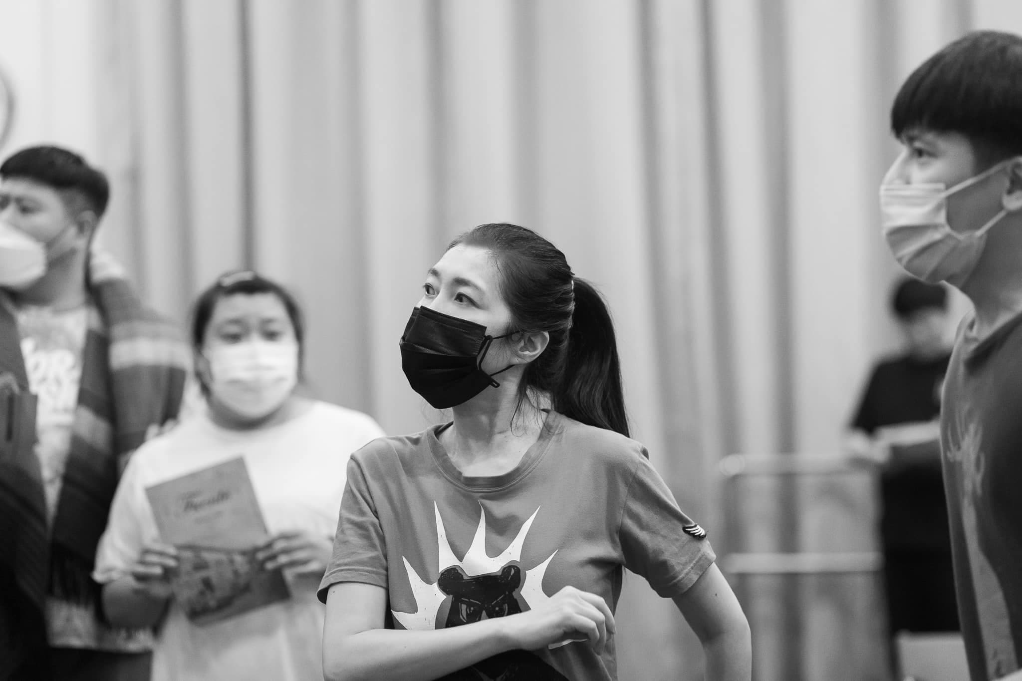 黃嘉千本人目前沒有發聲,最近忙排舞台劇。(翻攝詹姆士臉書)