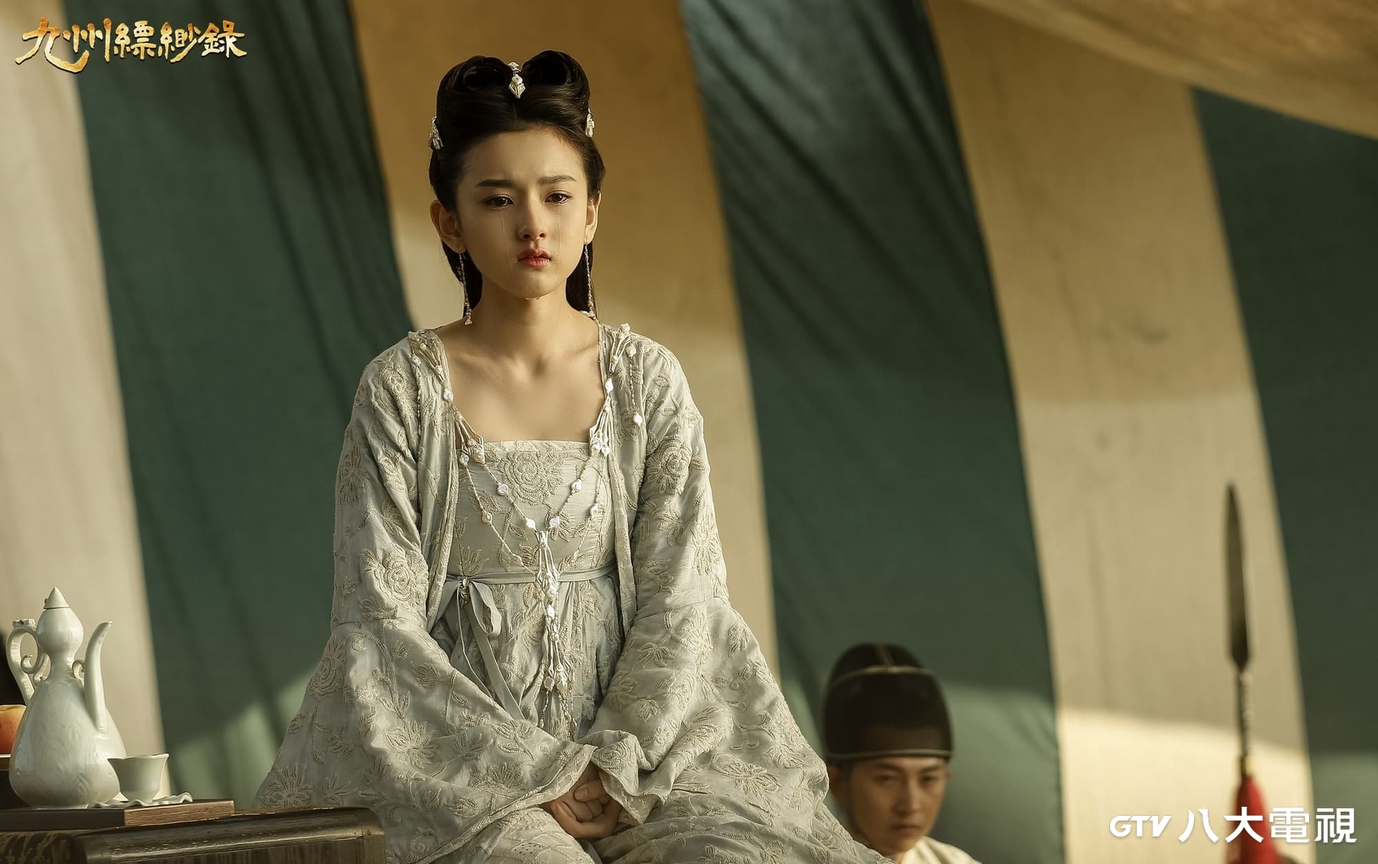 宋祖兒飾演聰穎美麗的公主。(八大電視提供)