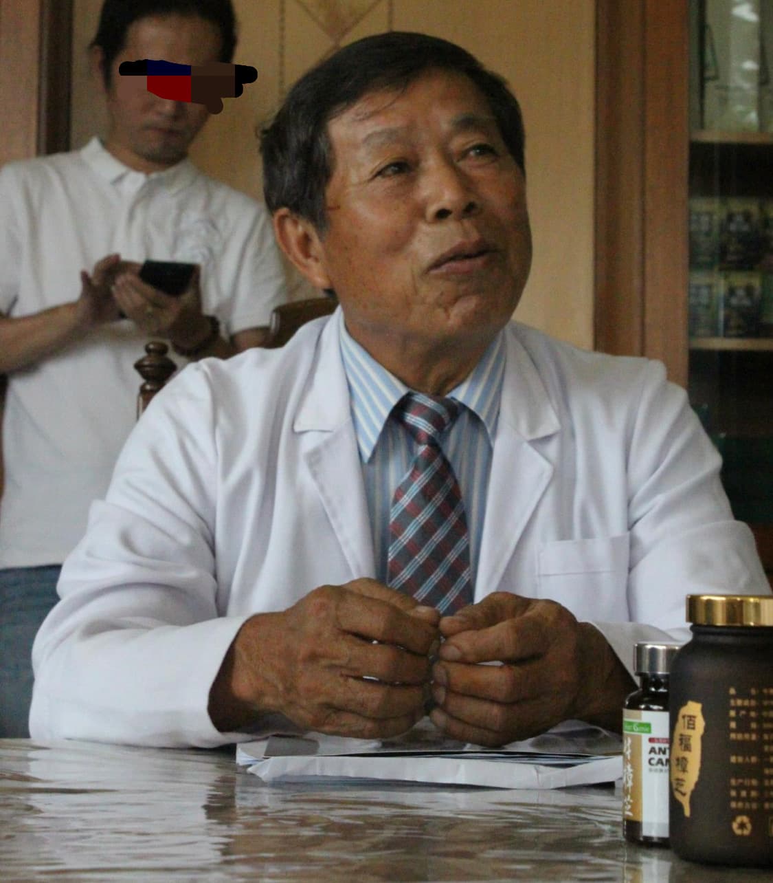 台灣牛樟芝之父賴敏男。(翻攝花花世界臉書)