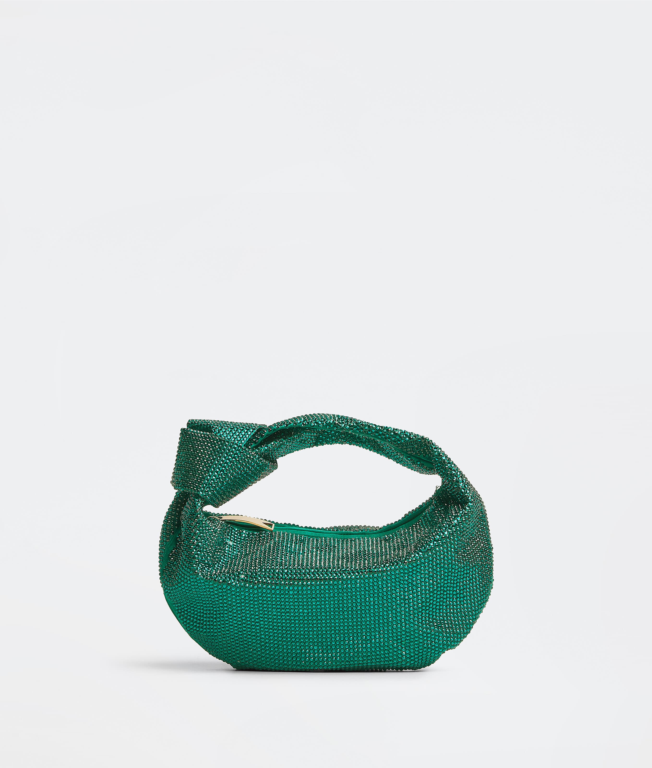 Mini Jodie迷你水鑽鑲嵌提包 NT$118,900 Bottega Veneta。(Bottega Veneta提供)