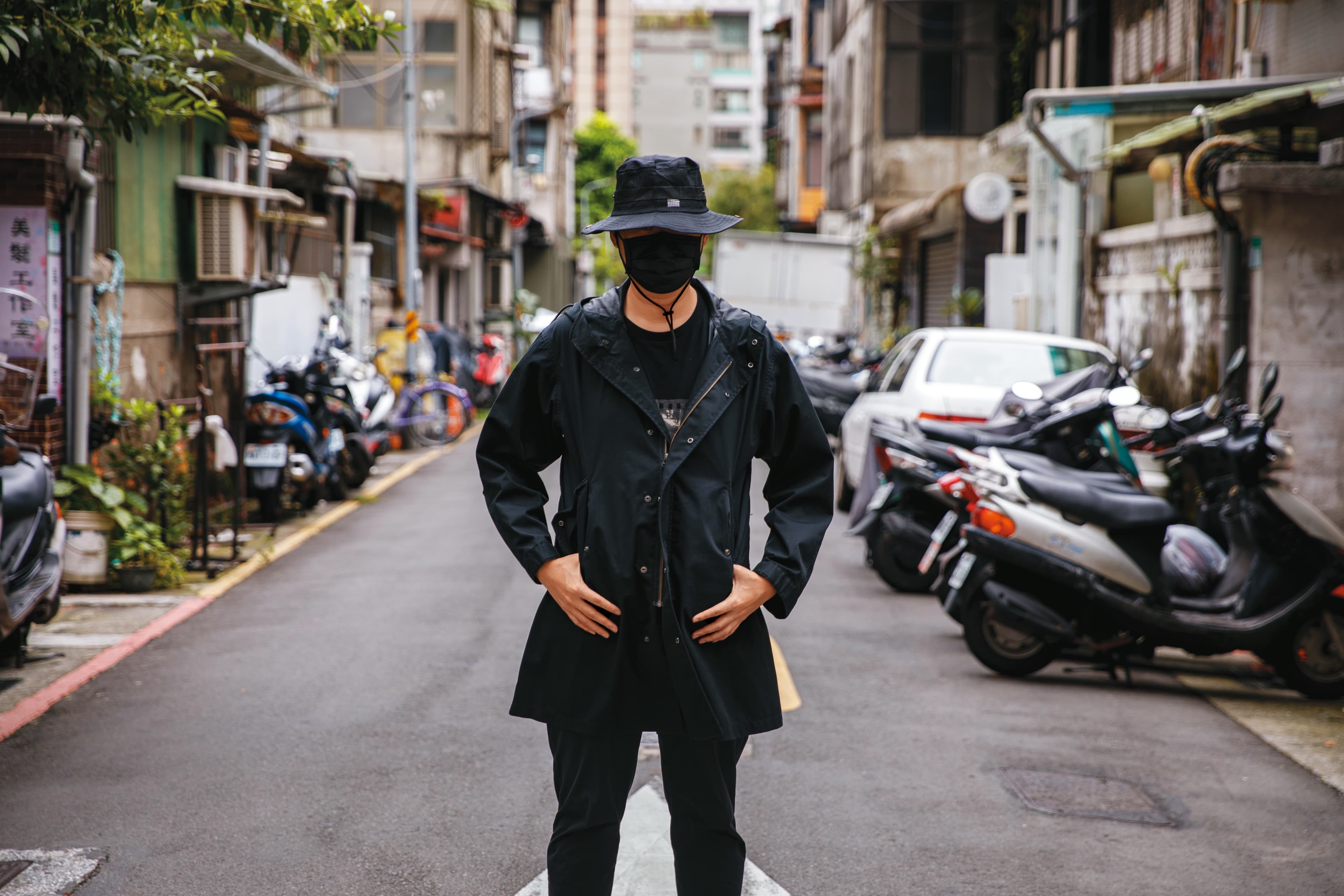 Daniel行事低調，來台灣近3年，至今未能完全放鬆戒心。