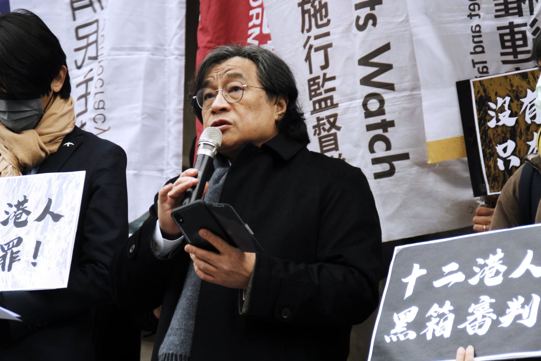 吳叡人認為，新上路的援港專案措施可視為一種「降級的政治庇護」，也可視為政府對港人的善意。（翻攝台灣公民陣線臉書）