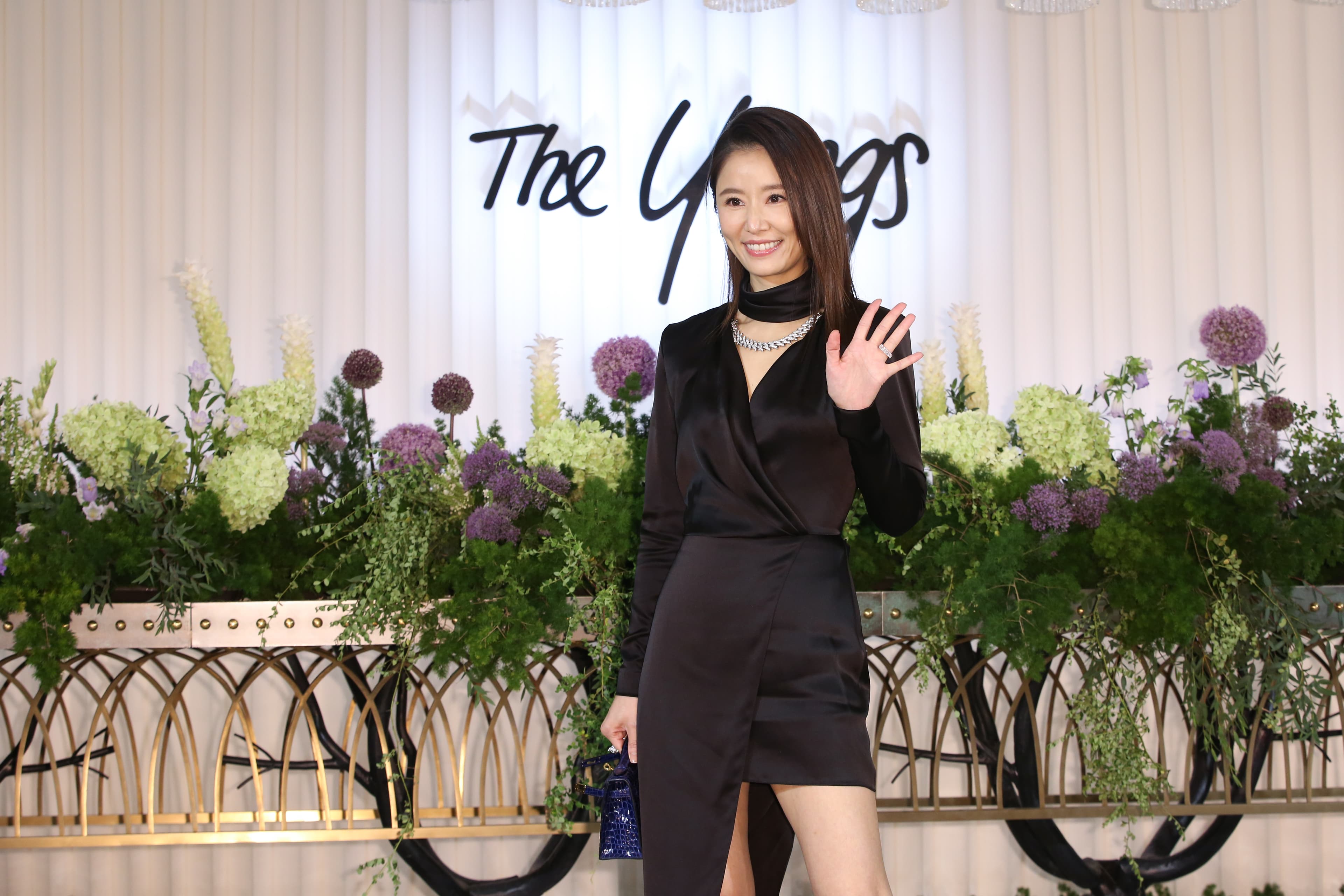 林心如隻身前來,不見霍建華的蹤影,她誇楊祐寧很疼愛妻女,是個好老公。