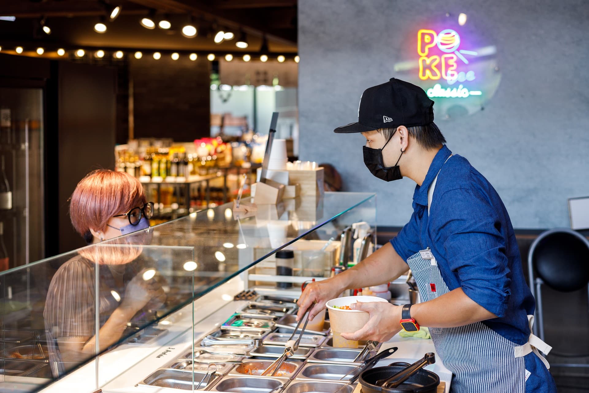 原店在天母的「POKE Lee classic」夏威夷丼飯進駐春大直,清爽健康的口味極受歡迎。