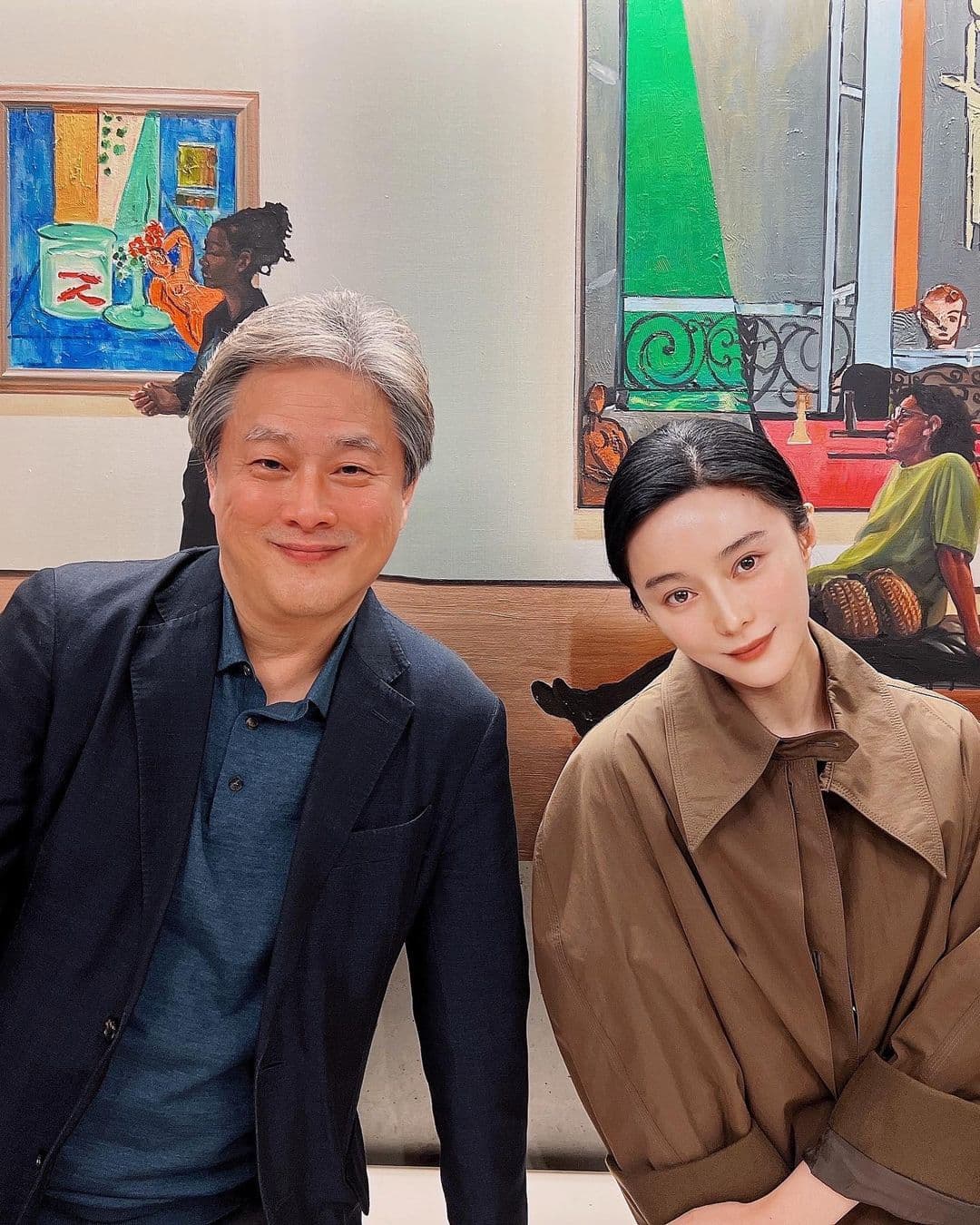 朴贊郁導演新作《分手的決心》找來湯唯主演,不知下回再有中國角色設定,能否考慮找范冰冰來一試呢。(翻攝范冰冰IG)