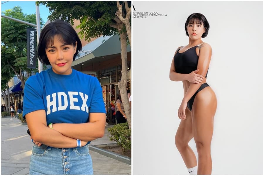 梁秀彬成功甩肉48公斤,是一位相當健康的正妹。(翻攝自soobin1119 IG)