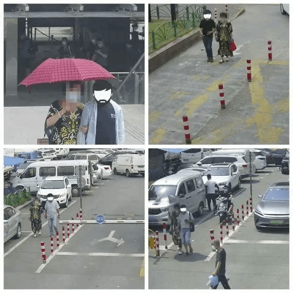 趙嬤前後相約20多名中高年男子,約會中途到市場高級水果店。(翻攝自百度)