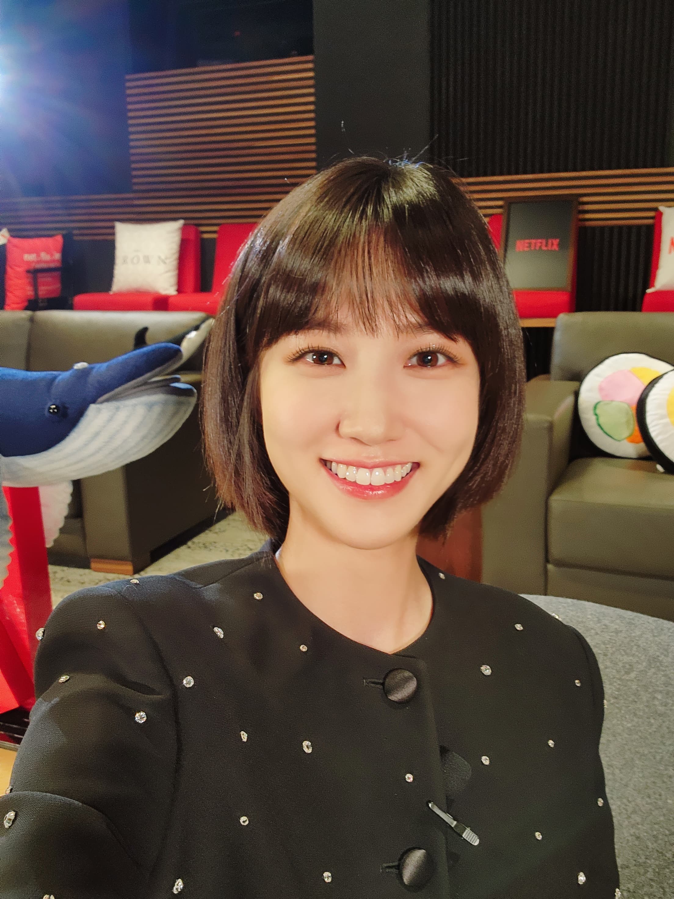 朴恩斌說沒工作時最喜歡什麼也不做。(Netflix提供)