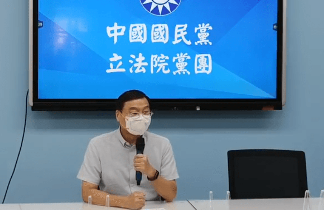 曾銘宗喊話外交部拿出具體作為。(翻攝自國民黨立法院黨團臉書)