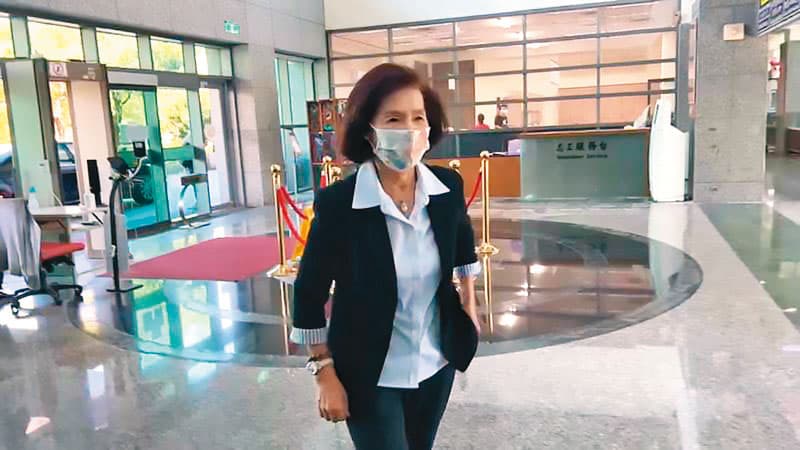 林姿妙弊案纏身,日前第四度被約談時希望檢廉盡快查明案情還她清白。(翻攝鏡新聞)