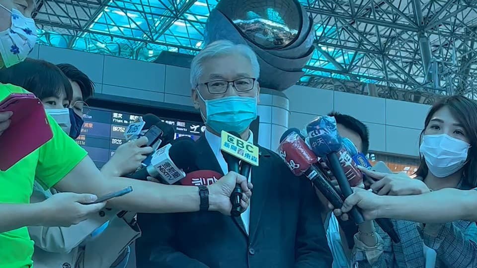 國民黨副主席夏立言近日訪問中國大陸，傳出可能將在26日會見中國國台辦主任劉結一。（國民黨提供）