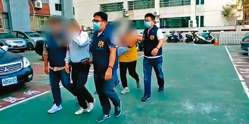 ↑警方偵辦高雄斷頭嬰屍案,逮捕不肖殯葬業者。(讀者提供)