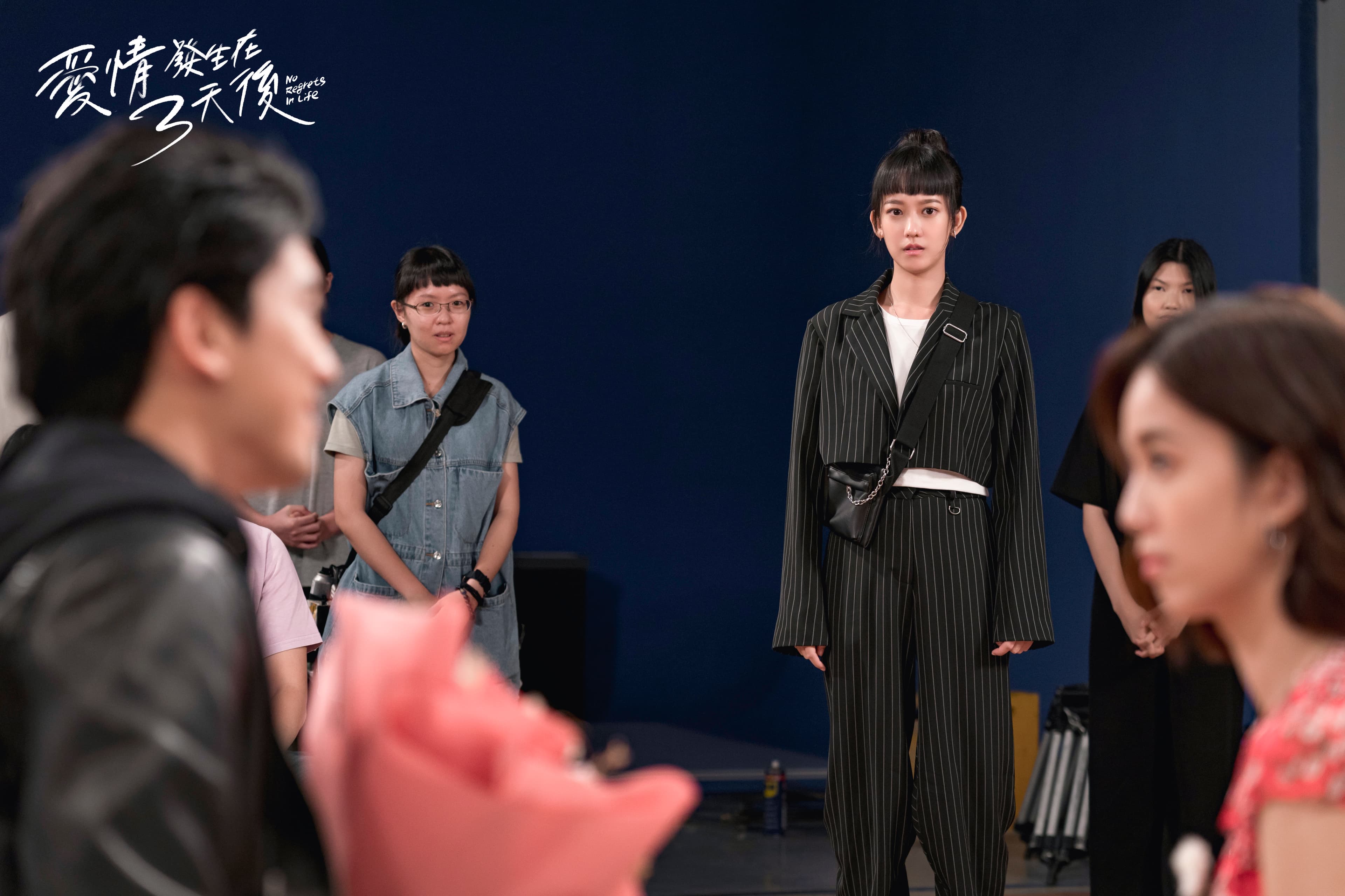 孟耿如主演《愛情發生在三天後》老公黃子佼客串演出。(時創影業提供)