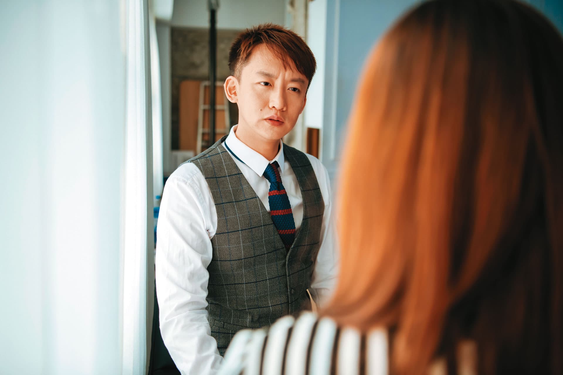 資深徵信社業者謝智博(圖)指出,恐怖情人多半有欺善怕惡的特質。(立達徵信社提供)
