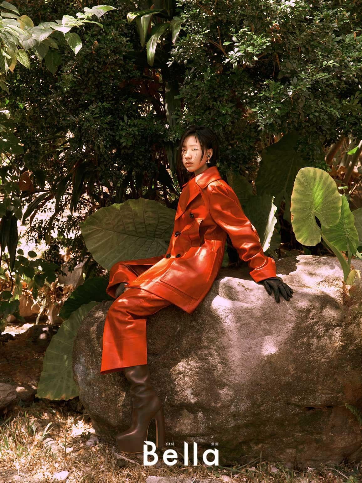 小S的大女兒許曦文登上時尚雜誌《cittá Bella 儂儂》雜誌9月號封面。(《儂儂》提供)