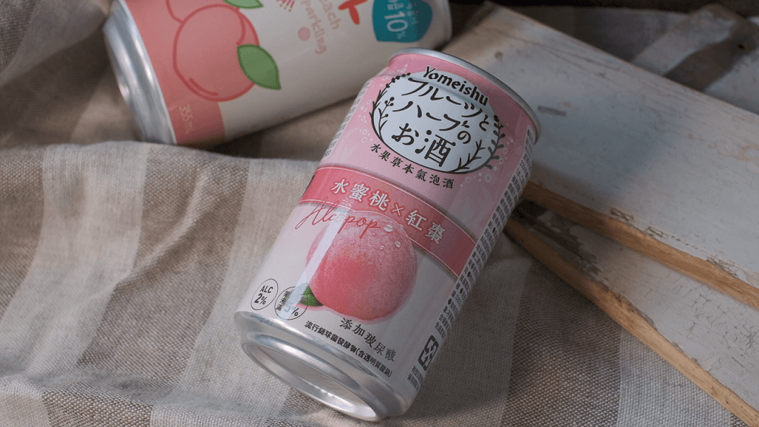 養命酒 水蜜桃×紅棗水果草本氣泡酒