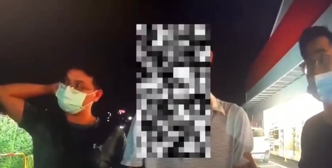 顏男種大麻被警逮。(翻攝畫面)