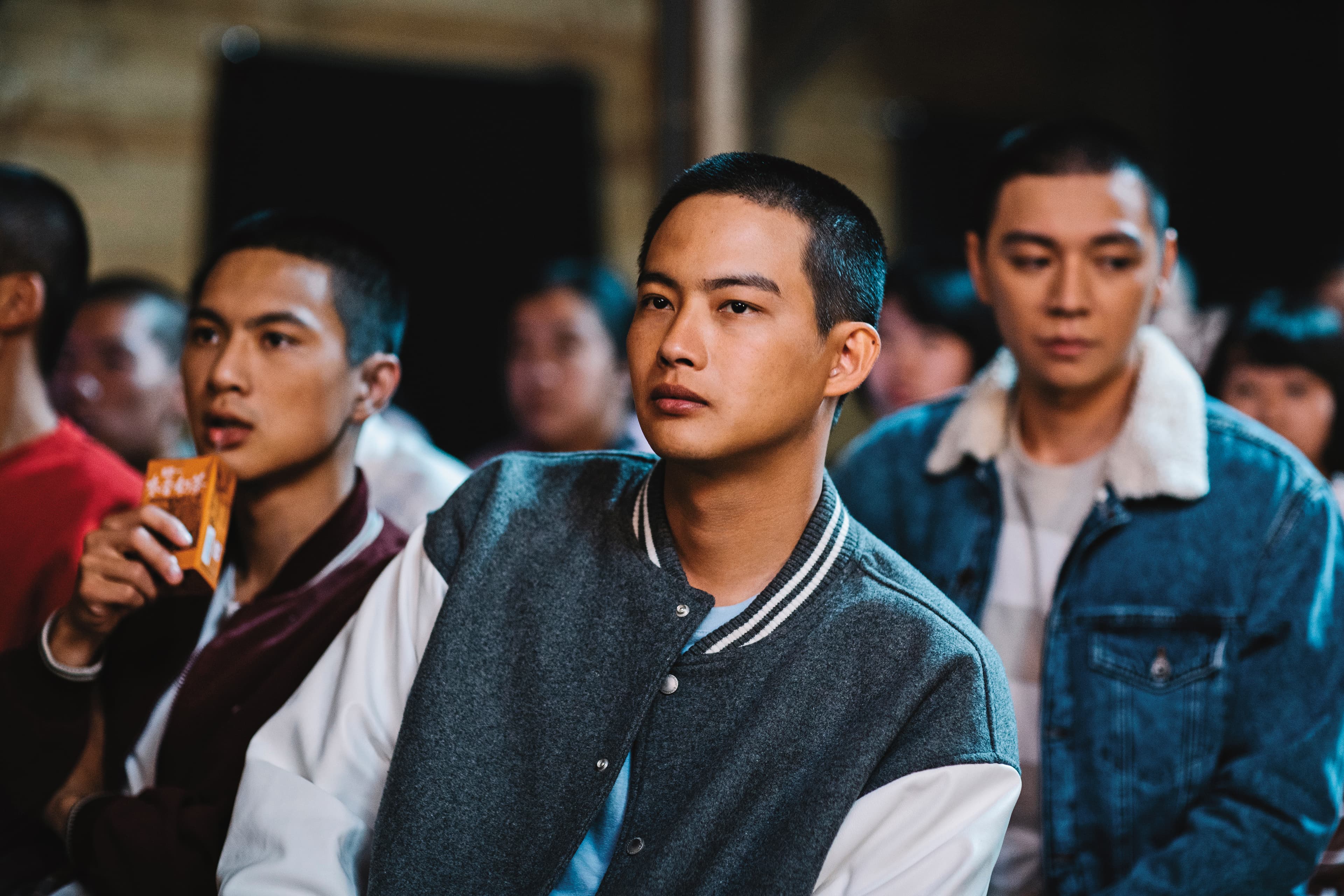 劇情前後跨越20年，但張庭瑚（中）覺得1986年的高中生活，是他最喜歡的，因為最單純。（甲上娛樂）