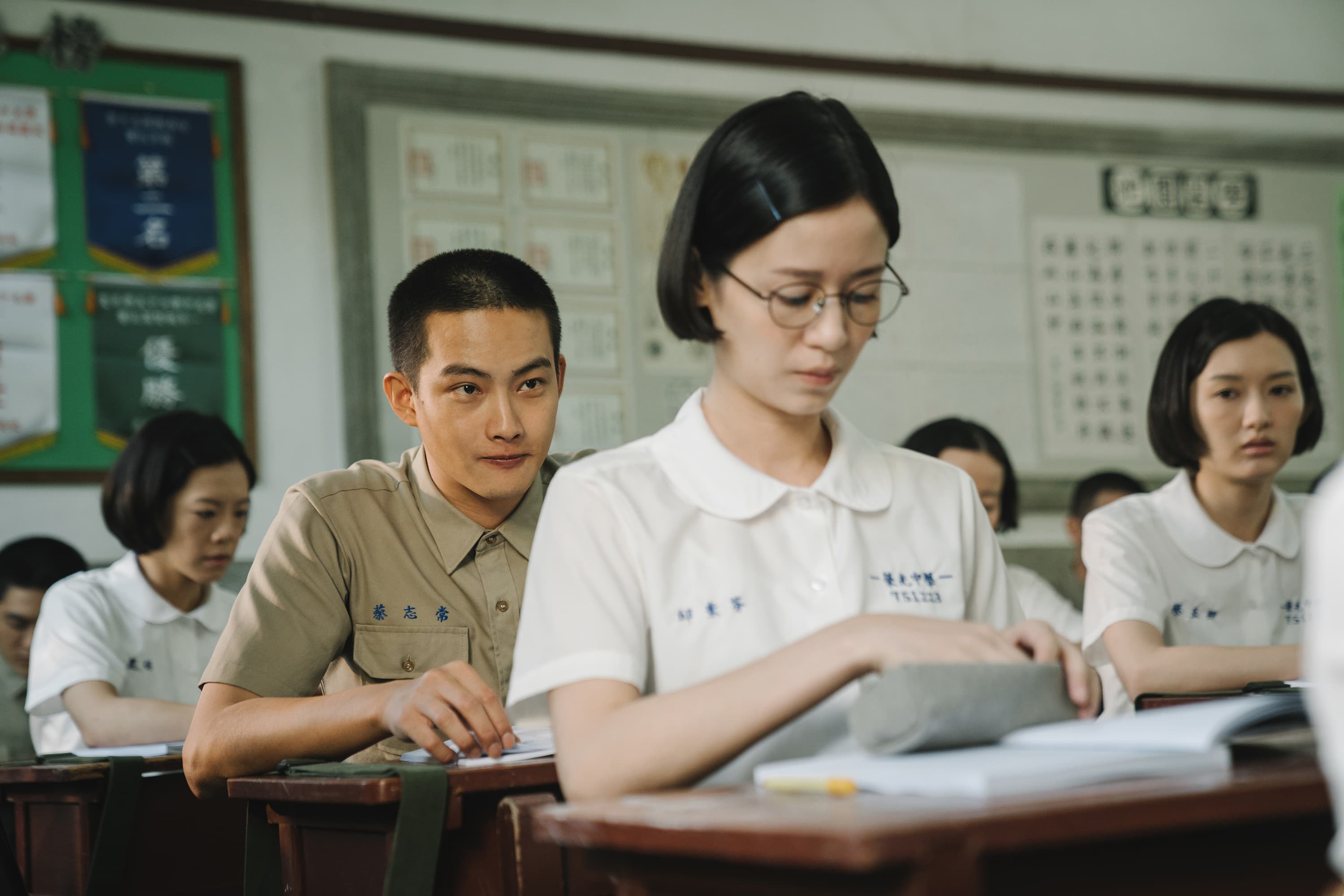 袁子芸加入劇組時,張庭瑚也曾被她的氣質與專業打動。(甲上提供)