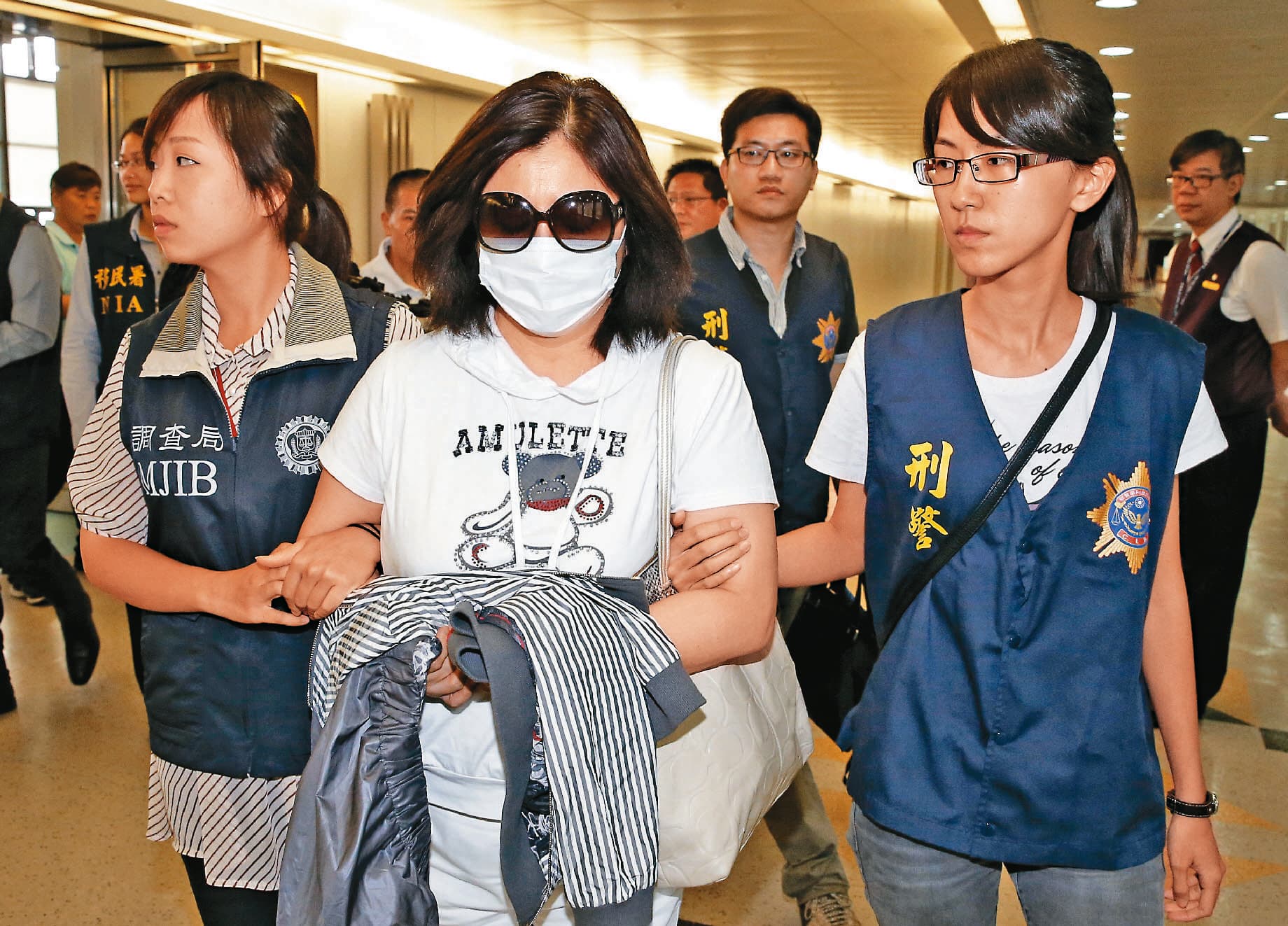 控捲入房屋詐騙洗錢的林富慧曾因案潛逃，2014年被押解回國，已服完刑期。（聯合知識庫）