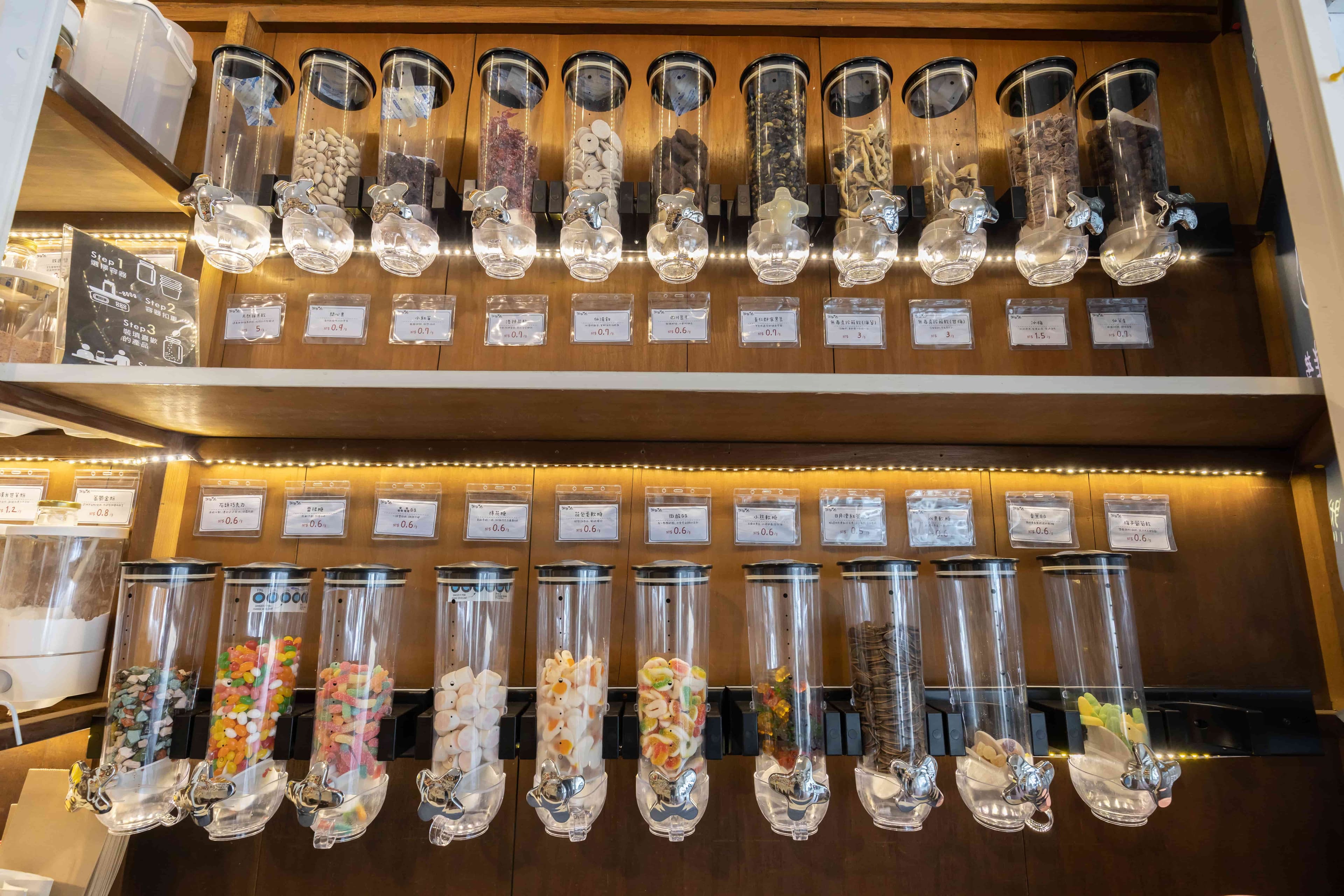 柑仔店的販售模式讓人不需要只是嘴饞，卻得買下吃不完的大包裝。