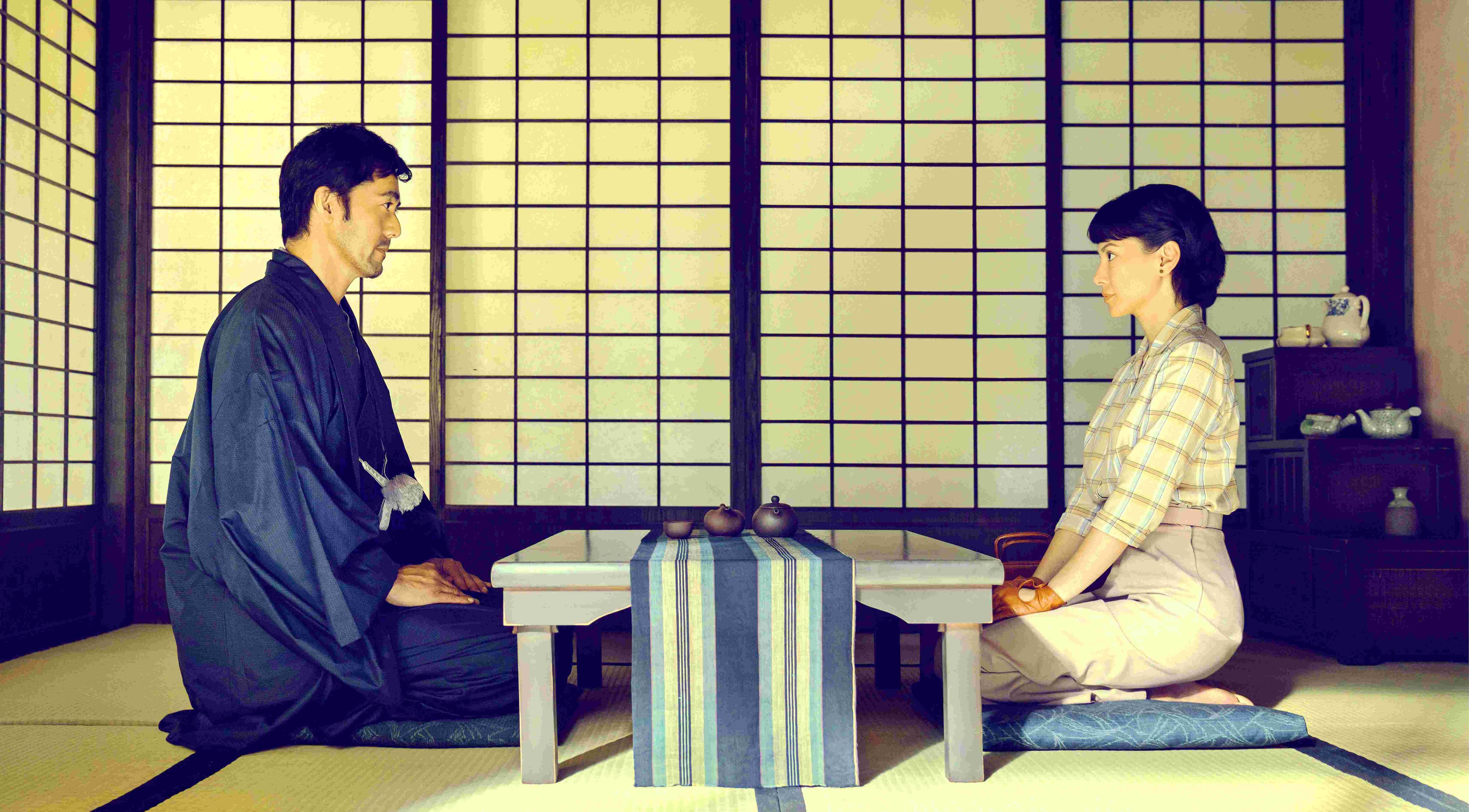 李心潔與阿部寬主演的《夕霧花園》有著史詩劇情架構，當年榮獲金馬獎9項提名。（海鵬提供）
