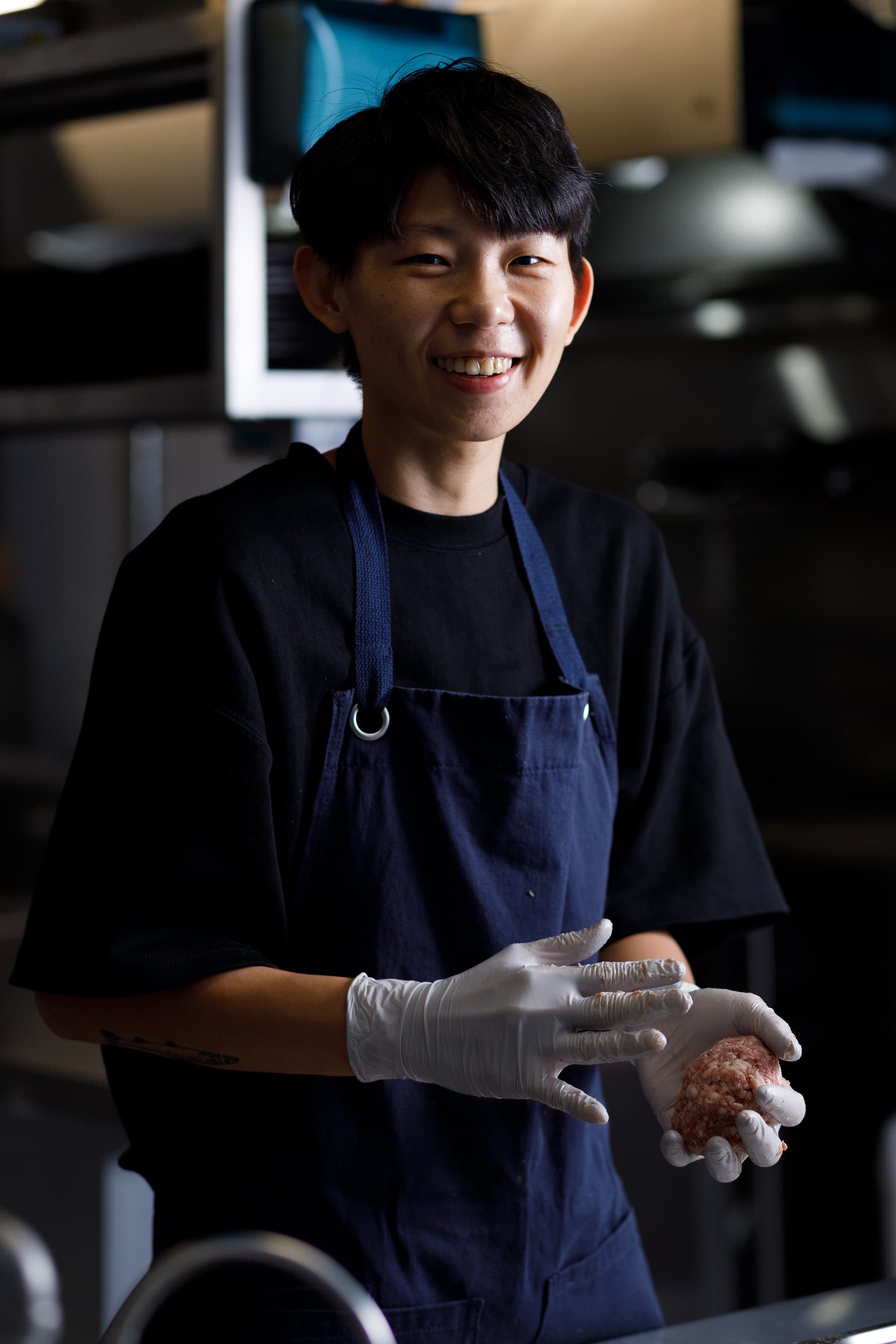 主廚田子遙曾在fine dining餐廳工作,喜歡費工自製的食物風味。