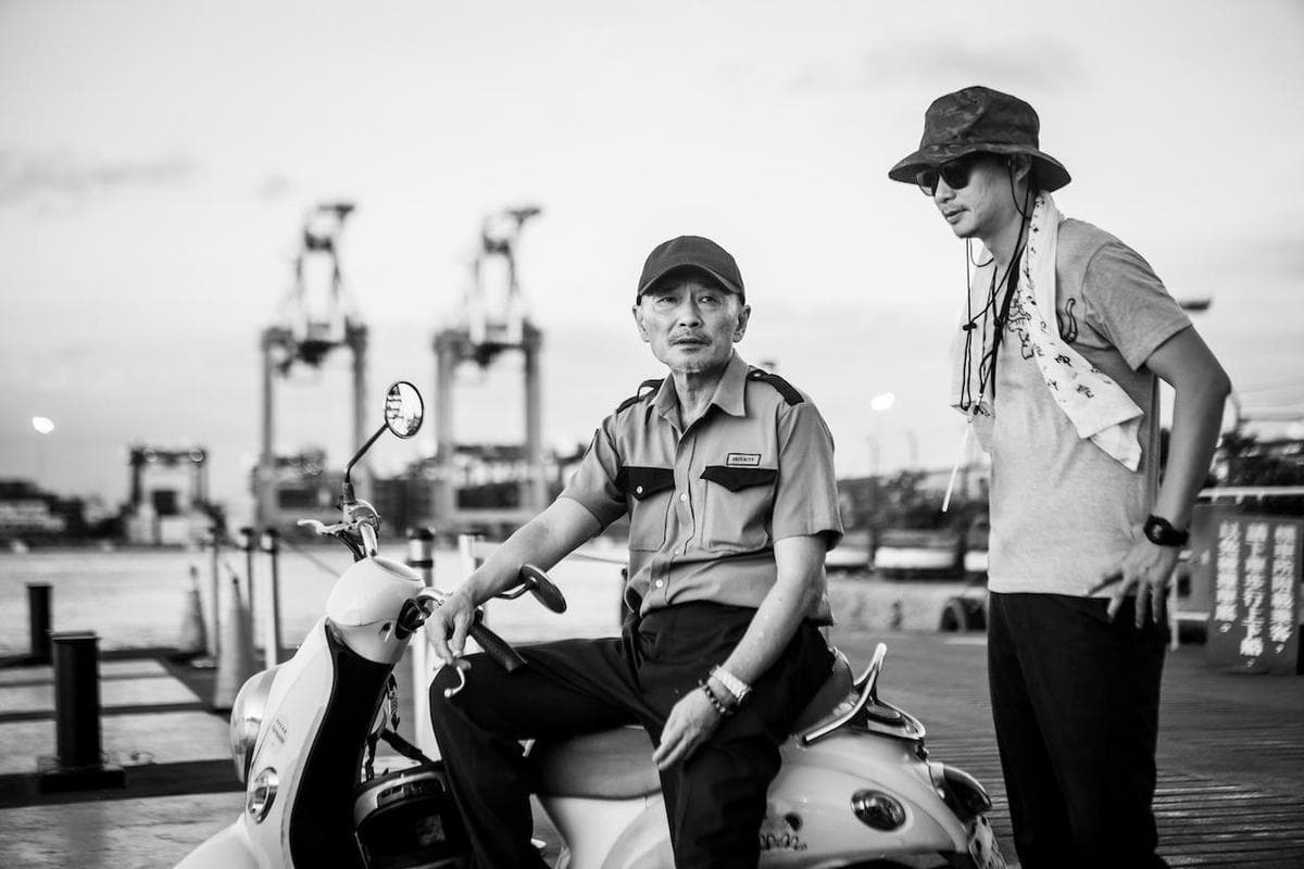 電影《兜兜風》劇照。林鉅因此片獲金馬獎最佳新演員提名(瀚草影視提供)。