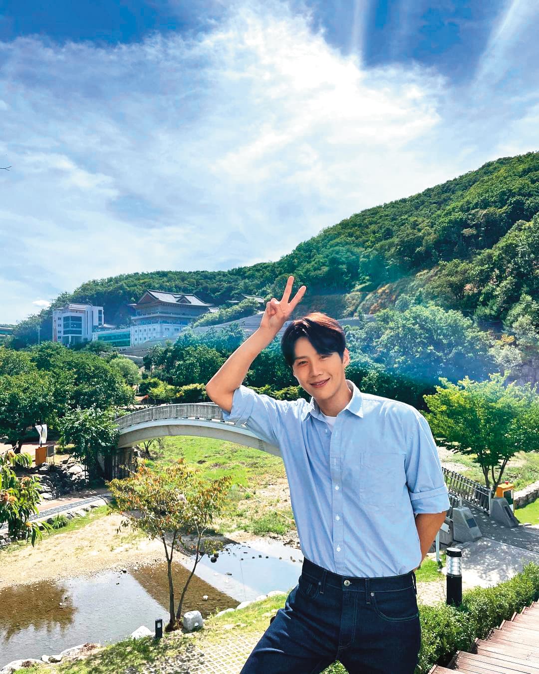 金宣虎走過醜聞風波,日前全面復出拍戲。(翻攝自金宣虎IG)