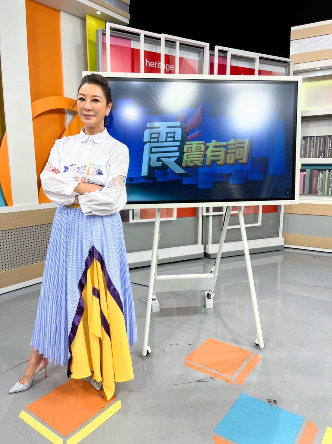 楊繡惠坦言現在對感情很灑脫。(高點提供)