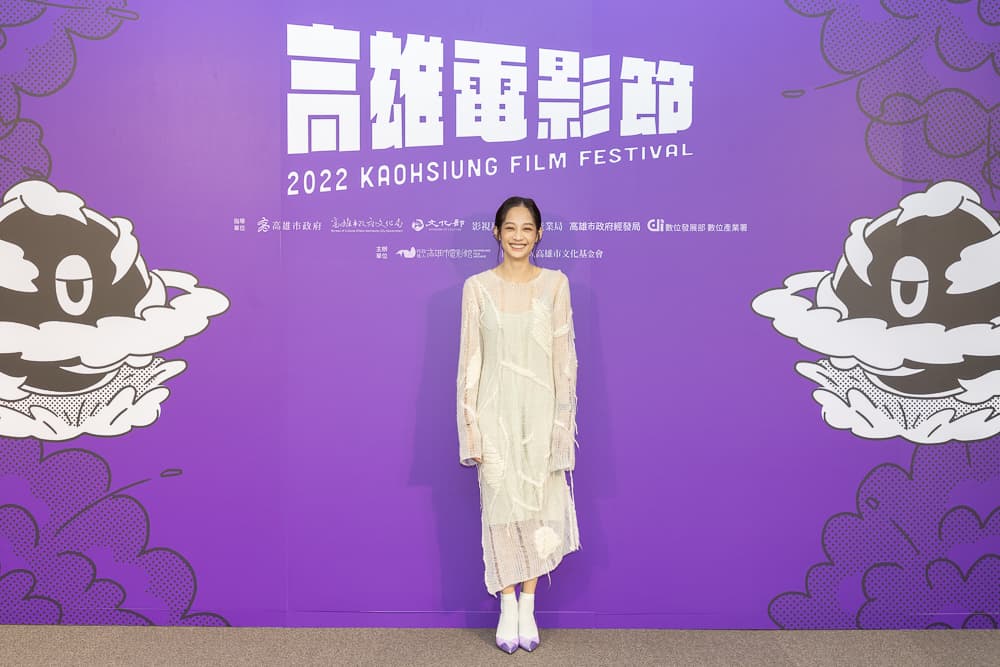 簡嫚書與公婆相處甚歡，幸運的她沒有婆媳問題。（高雄電影節提供）