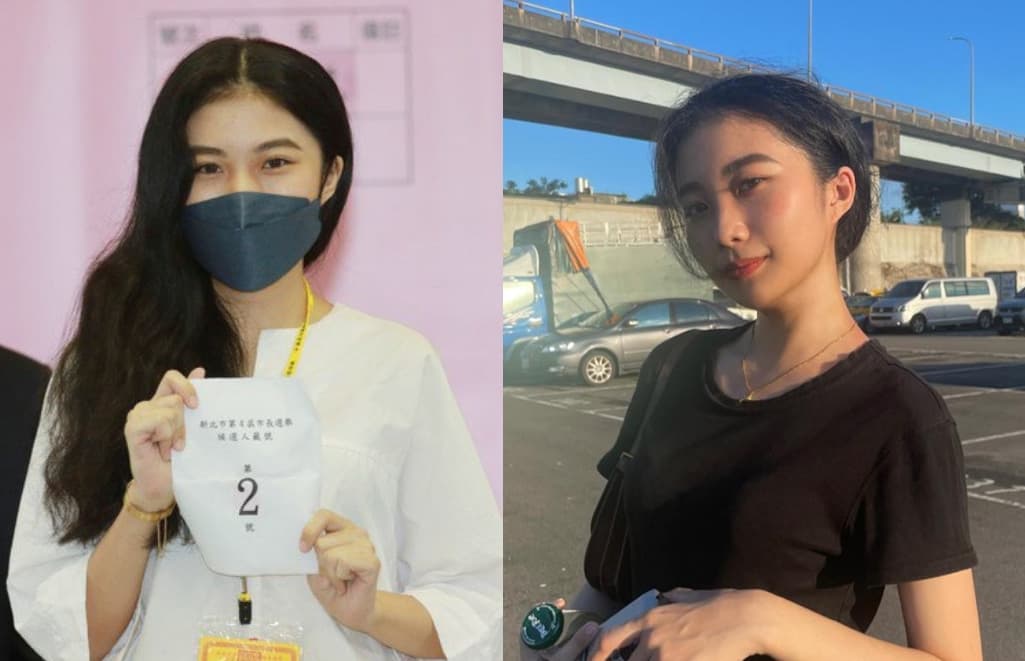 陳皓寧遭鄉民起底未戴口罩的美照。(翻攝PTT、翻攝陳皓寧臉書)