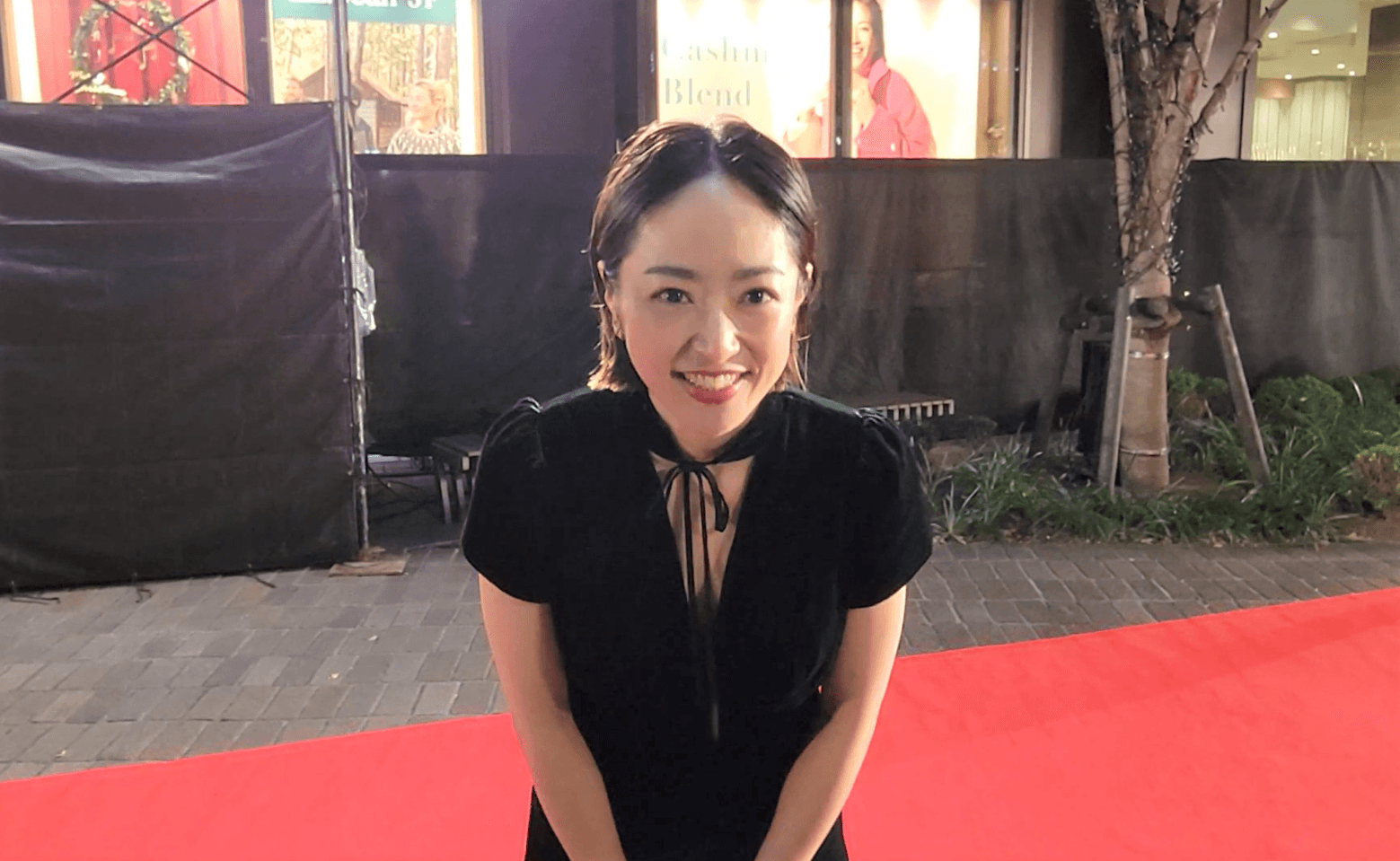 井上真央難得接受台灣媒體訪問,主動用中文自我介紹。