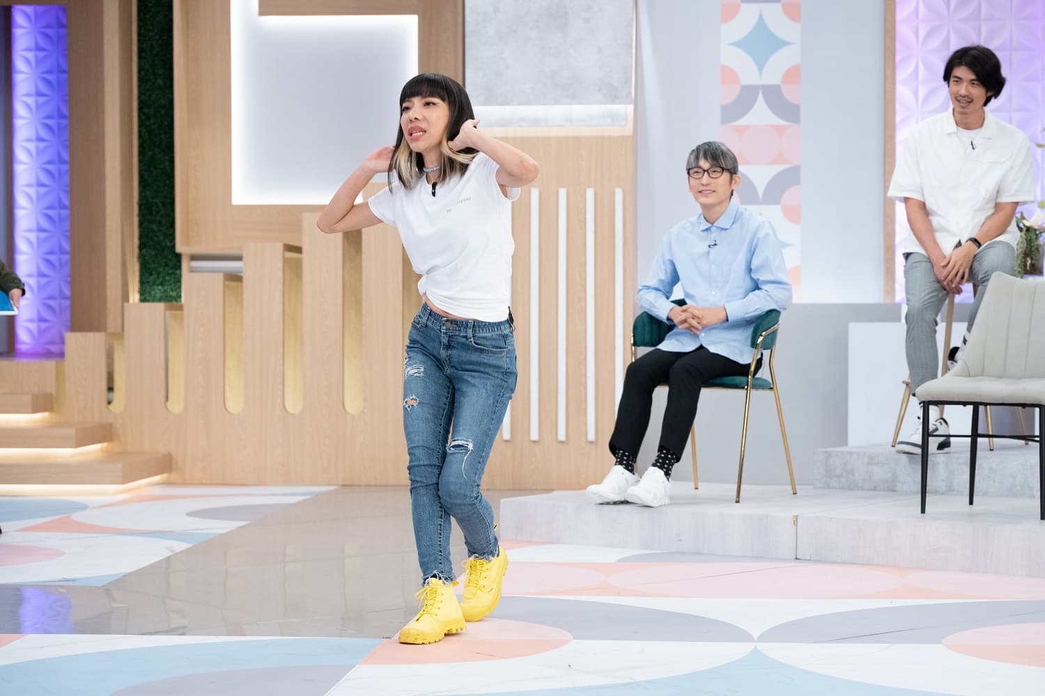 丫子上節目小S竟然叫不出名。（東森提供）